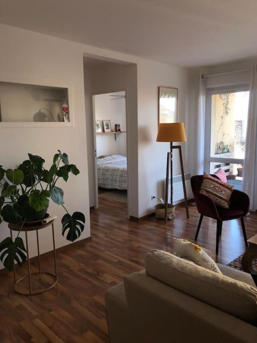 Bel Appartement Nimois Au Calme Avec Balcon 尼姆 外观 照片